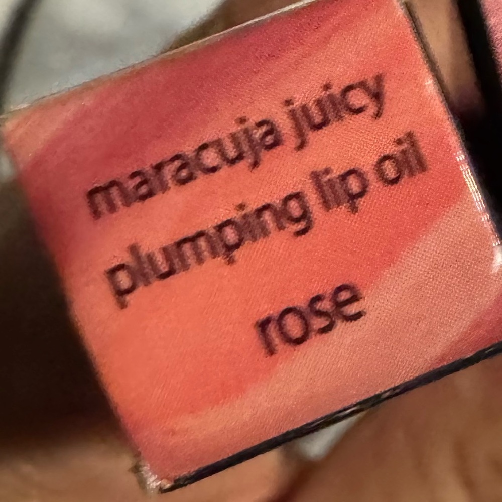 Tarte Maracuja Juicy Plumping Lip Oil - Rose - New in Box $27 Retail - Picture 3 of 3